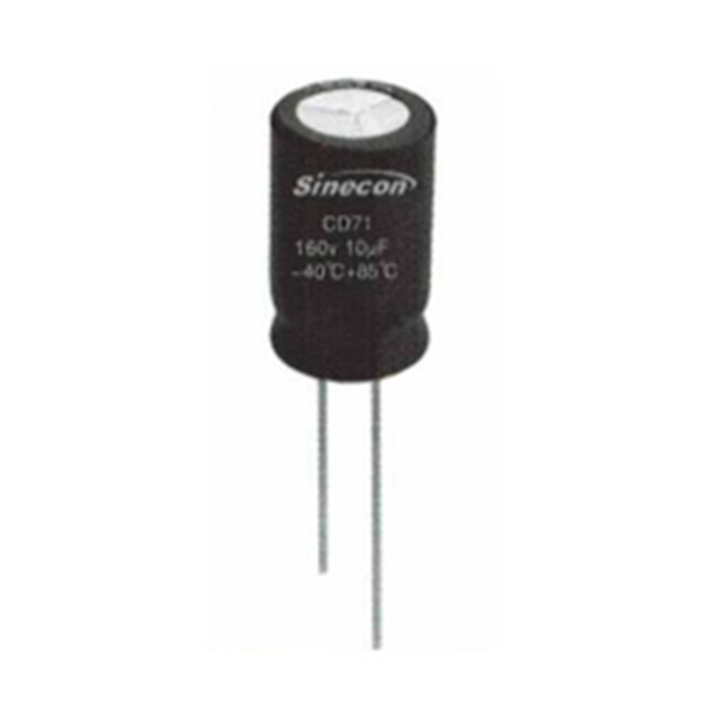 CD71 bipolär lågimpedans speciell radiell aluminium elektrolytisk kondensator CD71 bipolär lågimpedans speciell radiell aluminium elektrolytisk kondensator