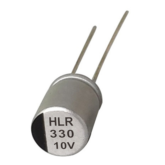 HLR 5000-timmars livstid, högfrekvent radiell polymer aluminium elektrolytisk kondensator