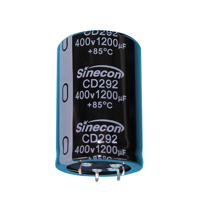 CD292 4-stifts lödlugg snap-in aluminium elektrolytisk kondensator CD292 4-stifts lödlugg snap-in aluminium elektrolytisk kondensator